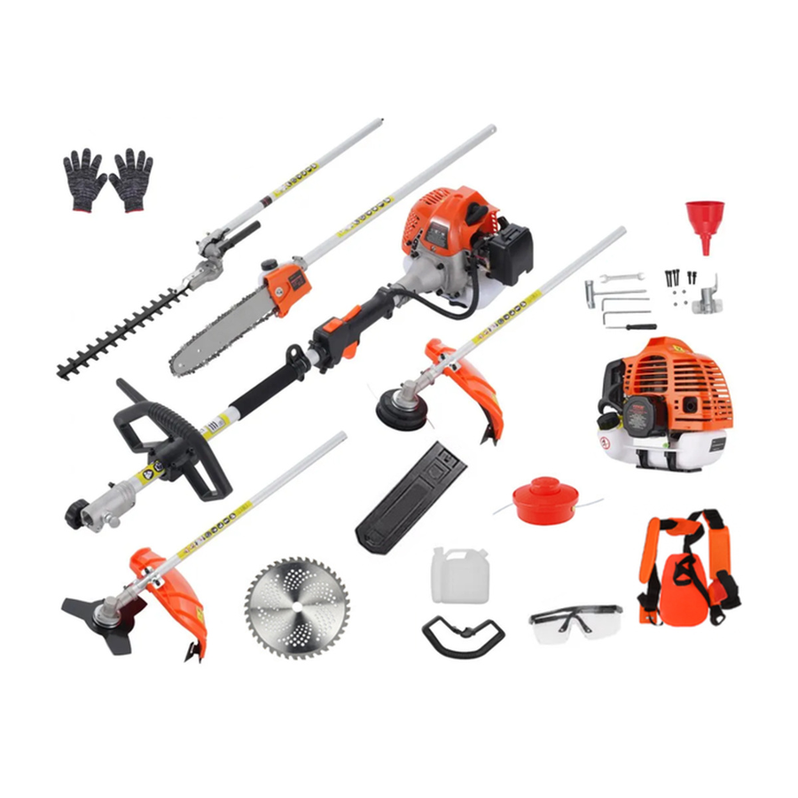 High-Powered Brush Weed Cutter Saw Hedge Trimmer 5 in 1