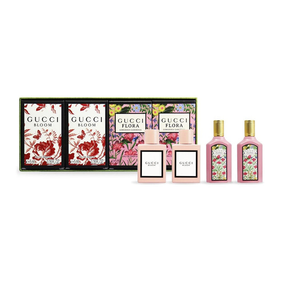 Gucci: 4 Piece Mini EDP Fragrance Gift Set - Bloom, Gorgeous Gardenia