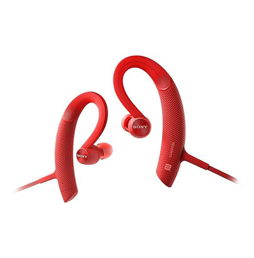 Sony MDRXB80BS/R Premium, Wireless, In-Ear, Sports Headphone, Red