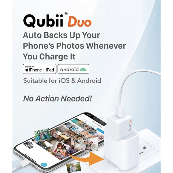 Maktar Qubii DUO USB C Auto Backup While Charging, | Layaway Depot NZ