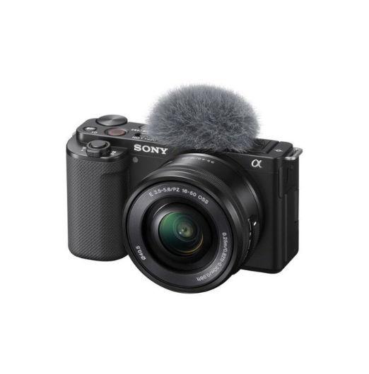 Sony ZV-E10 Mirrorless Vlog Camera with 16-50mm Lens Kit - Black