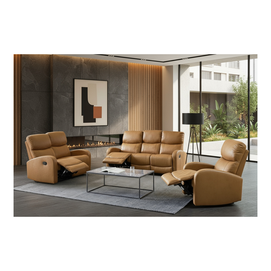 Manual Reclining Sofa