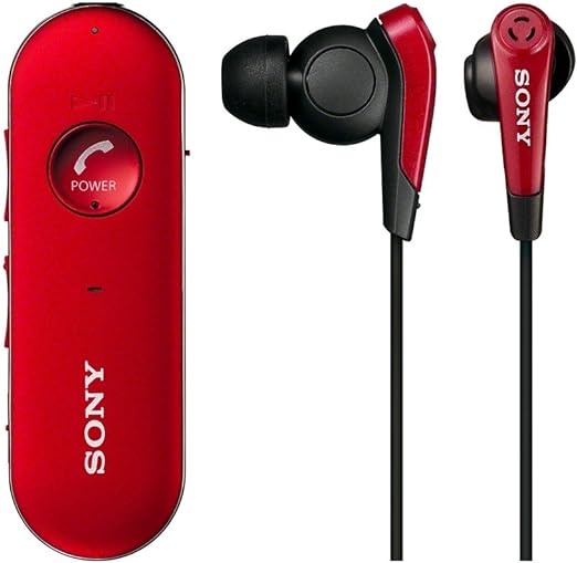 Sony Wireless Stereo Dynamic In-Ear Headset - MDR-EX31BN/R (Red) Bluetooth power cLass2 Ver.3