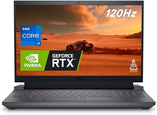 Dell Laptop Gaming G15 5530 - Core i7-13650HX - 15.6” FHD 120Hz - 16GB Memory - 512GB SSD - NVIDIA GeForce RTX 4050 Graphics - Win 11 Home - 1 Year Basic Onsite Support by Dell - Dark Shadow Gray