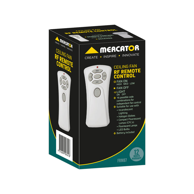 Mercator Basic RF Remote W/O Dimmer