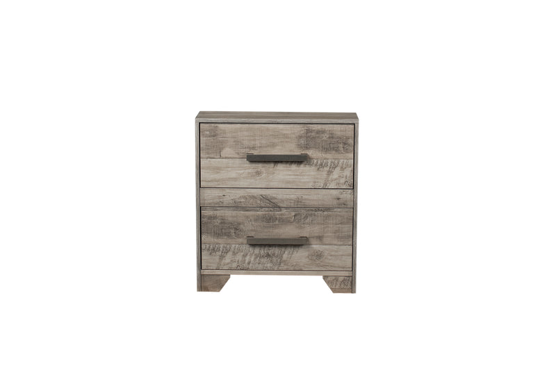 (Set Of 2) Agilent Bedside Table With Side Pier Combo