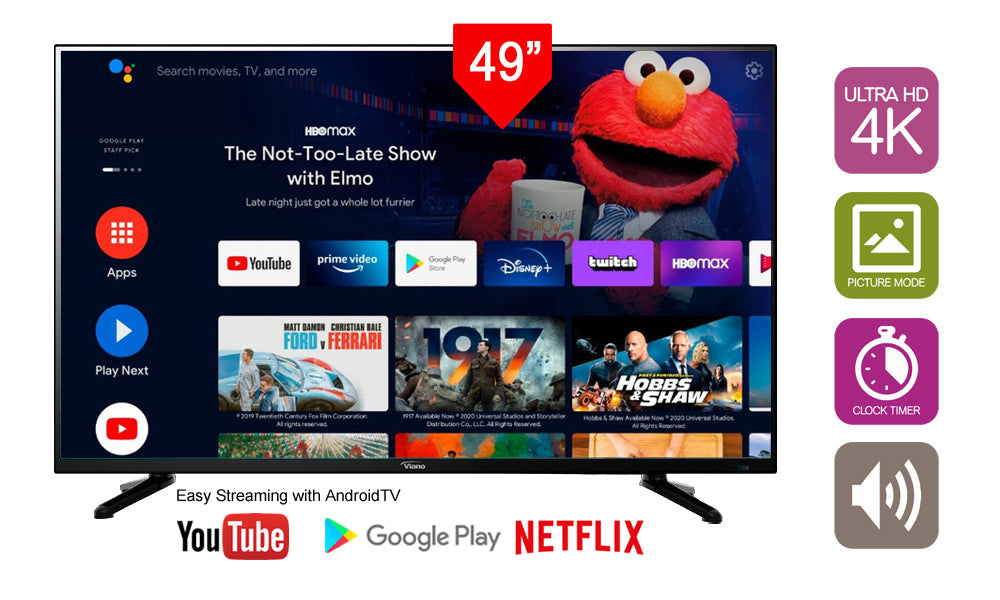 Viano 49" 4K UHD Smart TV Special Promo