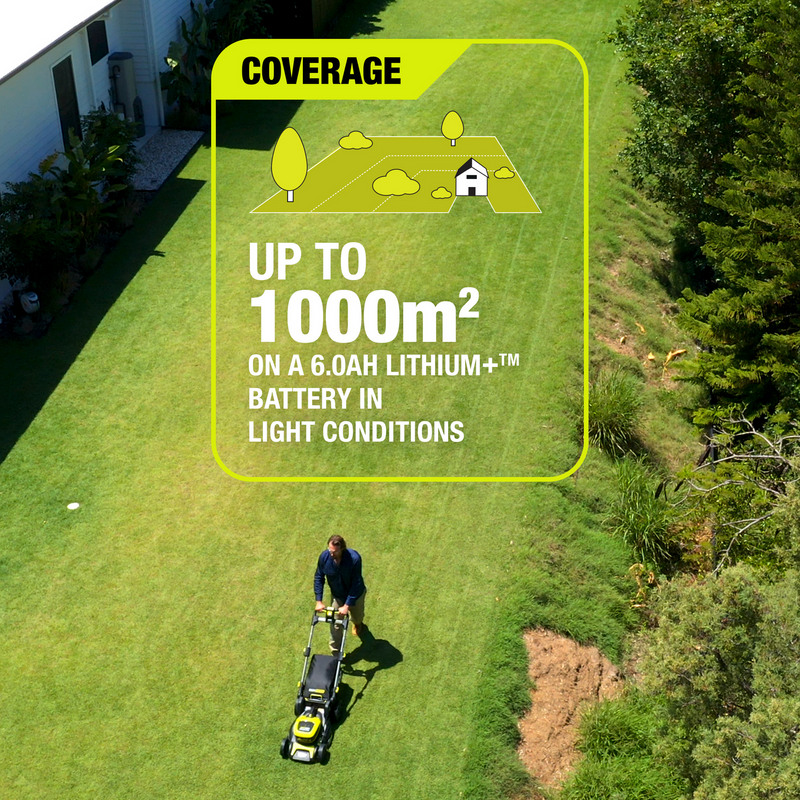 Ryobi 36V HP 46cm 6.0Ah Brushless Cordless Lawn Mower Kit