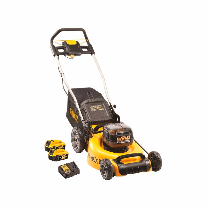 DeWALT 2 x 18V XR Brushless Mower Kit DCMW564P2-XE