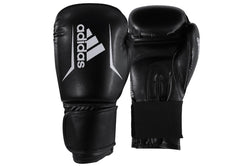 Adidas Speed 50 Boxing Gloves - Black/White (10oz)