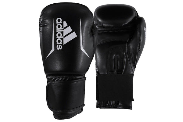 Adidas Speed 50 Boxing Gloves - Black/White (10oz)