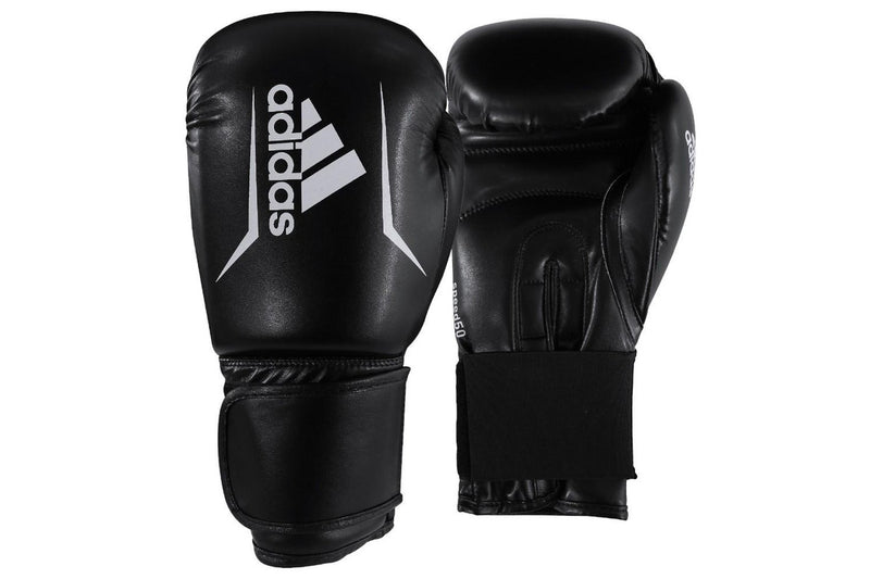 Adidas Speed 50 Boxing Gloves - Black/White (14oz)