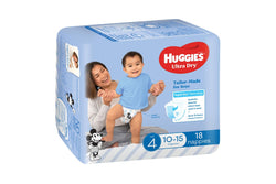 Huggies Ultra Dry Convenience Toddler Boy Nappies - Size 4