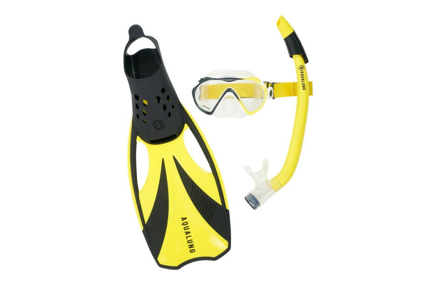 Aquasphere Childrens/Kids 2024 Snorkel Set (Yellow) (XL)