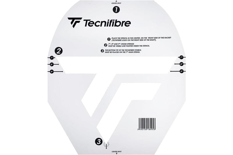 Tecnifibre Logo Stencil for Tennis Racquets