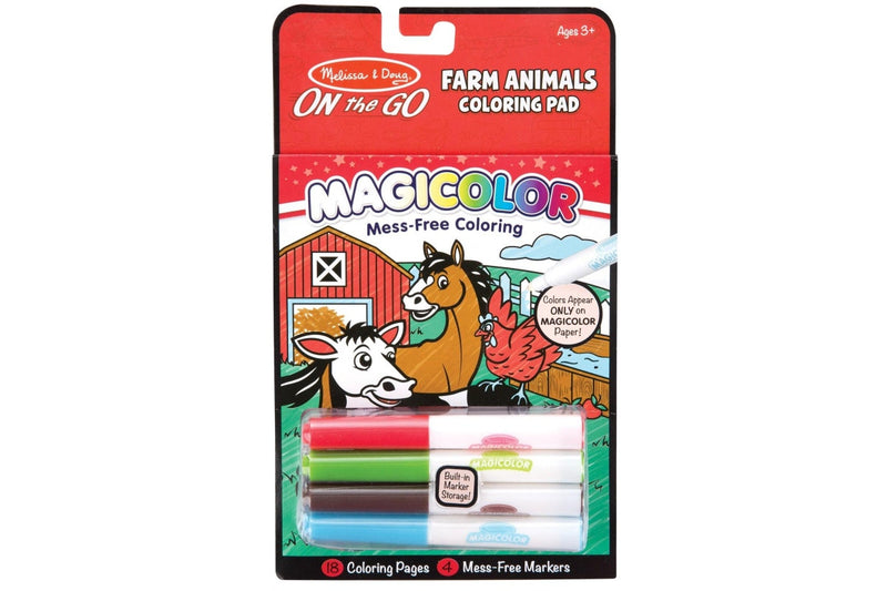 Melissa & Doug: Magicolor Coloring Pad - Farm Animals