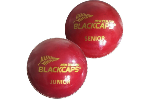 NZC Leather Cricket Ball - Red - Junior (142g)