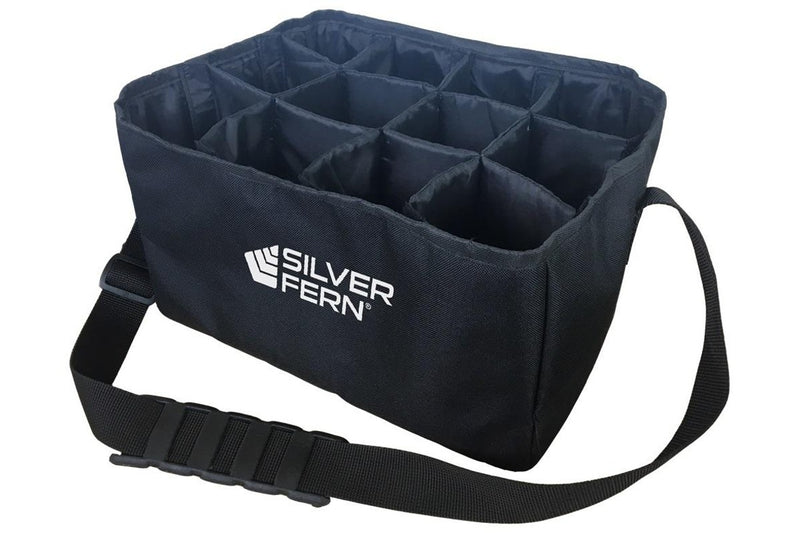 Silver Fern Sports Fabric 12 Bottle Carrier