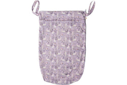 Nestling: XL Double Pocket Wet Bag - Lilac Bunnies