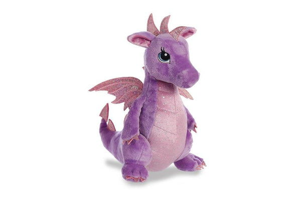 Aurora: Larkspur Purple Dragon - 12" Plush