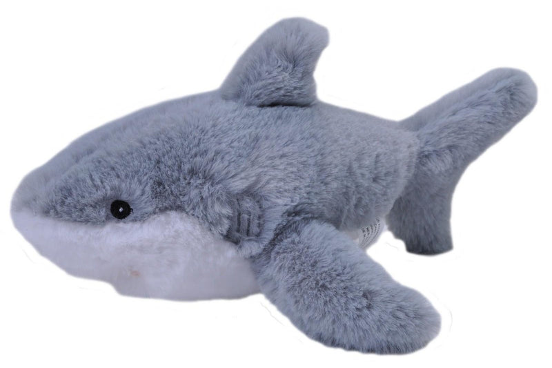 Wild Republic: Mini Shark Great White - 8" Ecokins Plush