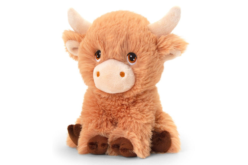 Keeleco: Shaggy Cow - 9.5" Plush