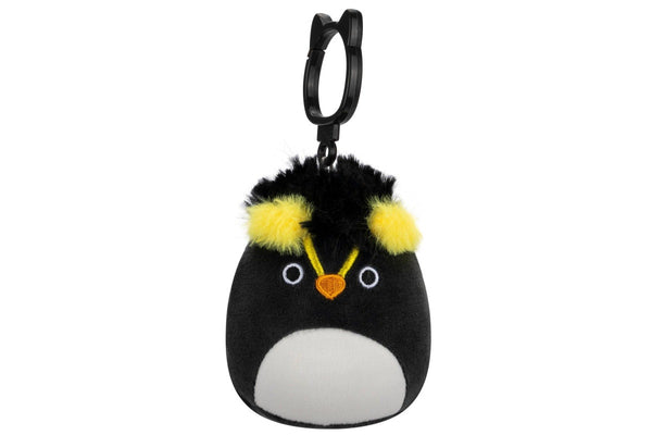 Squishmallows: Lockwood the Rockhopper Penguin - 3.5" Clip-On Plush