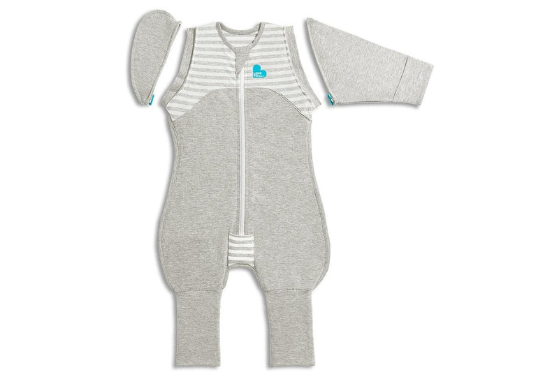 Love to Dream: Swaddle UP Transition Suit 1.0 TOG - Grey (Medium)