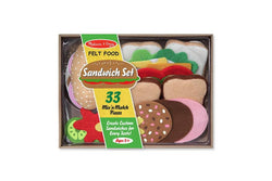 Melissa & Doug: Sandwich - Felt Food Set