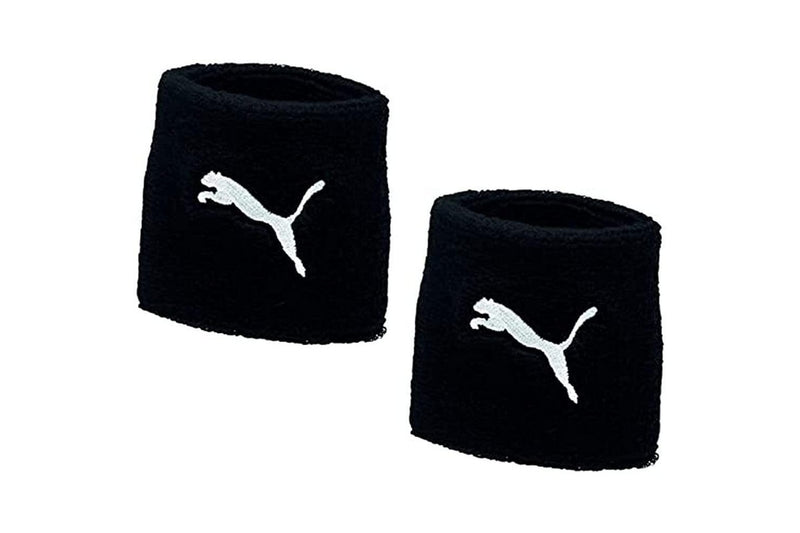 Puma Cat Wristband (Pack of 2) (Black) (One Size)