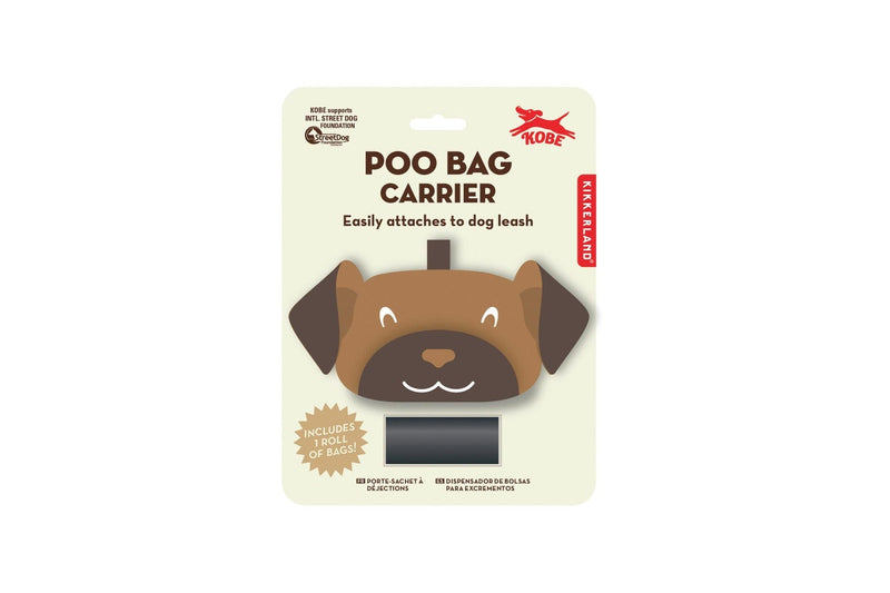 Kobe: Poo Bag Carrier Dispenser