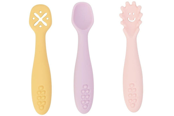 Annabel Trends: Silicone Cutlery Set - Sunset (Set of 3)