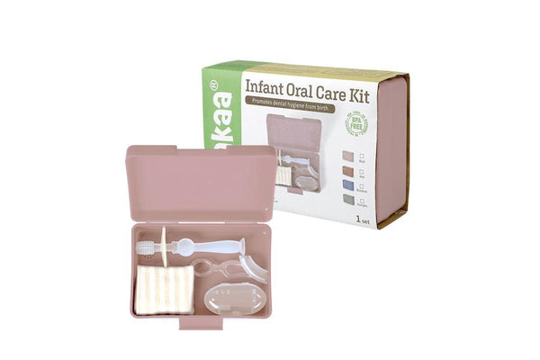 Haakaa: Infant Oral Care Kit - Blush