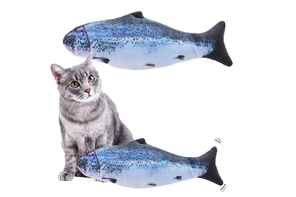 Electric Moving Fish Toy for Cats