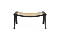 Brosa: Atlas Footstool - Black Oak