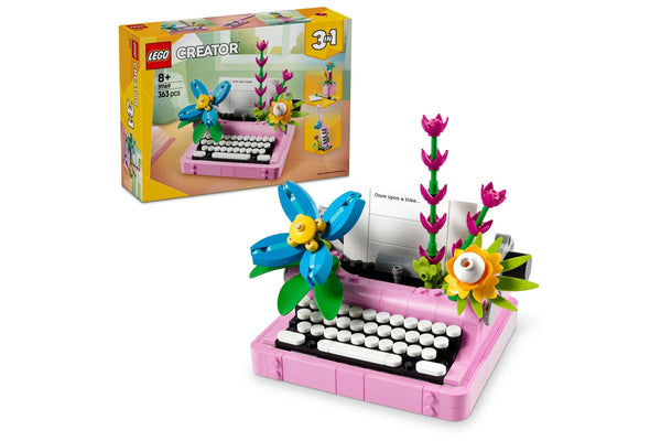 LEGO Creator: 3-In-1 Typewriter with Flowers - (31169)