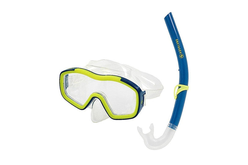 Aquasphere Childrens/Kids Raccoon Mask And Snorkel (Transparent/Blue/Yellow) (One Size)