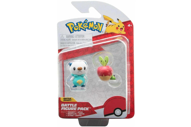 Pokemon: Battle Figure 2-Pack - Oshawatt & Applin