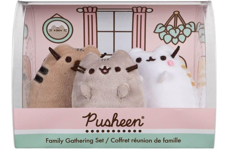 Pusheen the Cat: Pusheen Family Gathering - 3" Plush Set