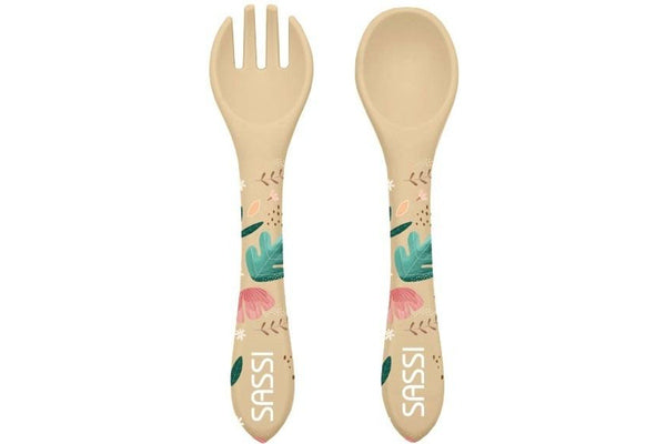 Sassi: Silicone Cutlery Set - Gnawy the Sloth