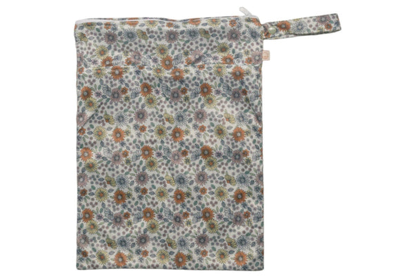 Nestling: Double Pocket Wet Bag - Floral Fields