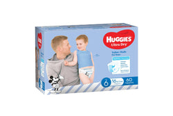 Huggies Ultra Dry Boys Nappies Jumbo Pack - Size 6