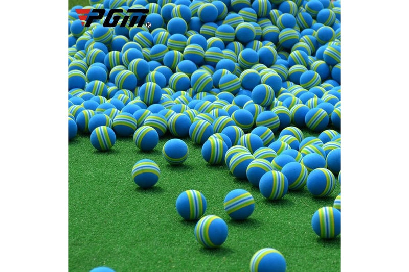 10 Pcs Golf Indoor Practice Sponge Ball Blue