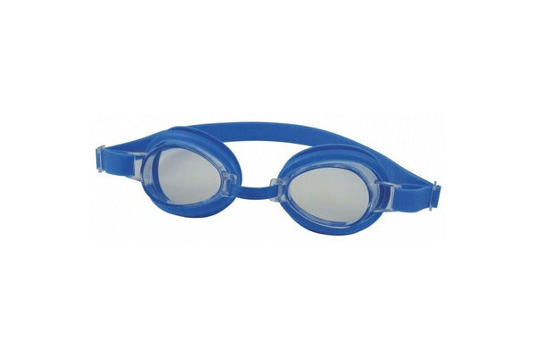 SwimTech Childrens/Kids Swimming Goggles (Blue) (One Size)