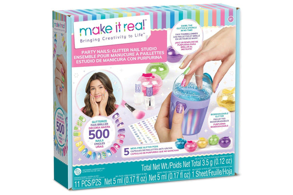 Make It Real: Party Nails Glitter Nail Studio