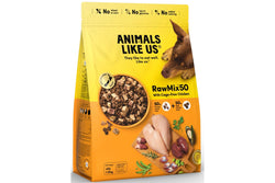 Animals Like Us: RawMix50 with Cage-Free Chicken Dog food (1.8kg)