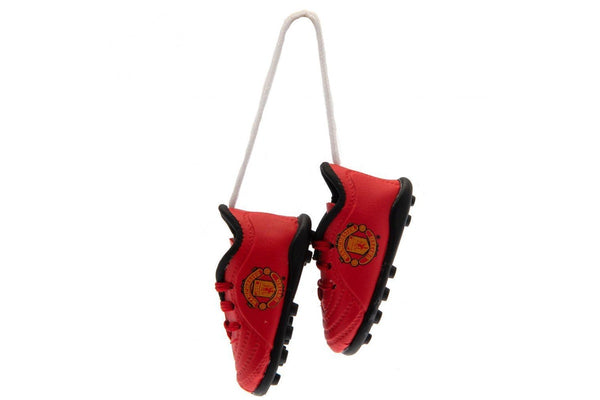 Manchester United FC Mini Football Boots (Red/Black) (One Size)