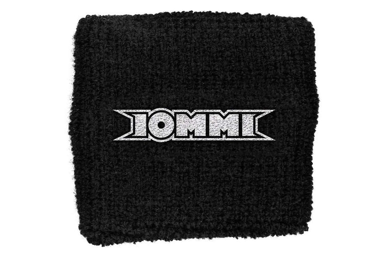 Tony Iommi Embroidered Logo Wristband (Black) (One Size)