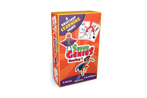 Blue Orange Games Super Genius Reading 1 Matching Card Learning Game Kids 5y+