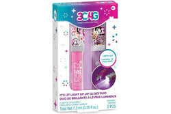 3C4G: Graffitti Light Up Lip Gloss - 2-Pack